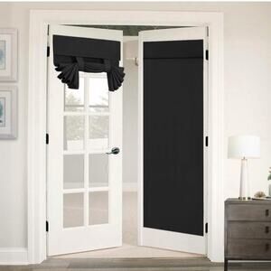 Blackout Door Window Curtain 1 Panel, 26 x 68 Inches